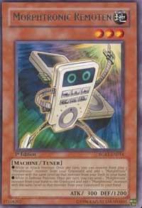 Morphtronic Remoten - Raging Battle YuGiOh trading card