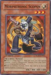 Morphtronic Scopen - Raging Battle YuGiOh trading card
