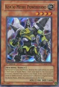 Koa'ki Meiru Powerhand - Raging Battle (RGBT) #RGBT-EN022 - Super Rare YuGiOh Trading Card