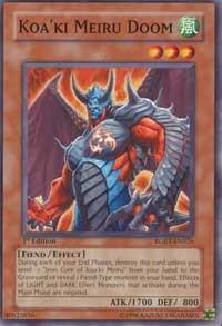 Koa'ki Meiru Doom - Raging Battle YuGiOh trading card