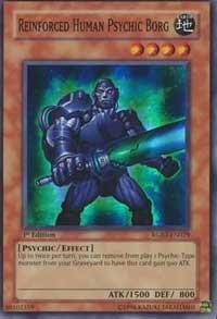 Reinforced Human Psychic Borg - Raging Battle (RGBT) #RGBT-EN029 - Super Rare YuGiOh Trading Card