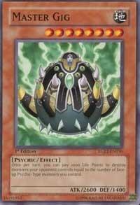 Master Gig - Raging Battle (RGBT) #RGBT-EN030 - Common / Short Print YuGiOh Trading Card