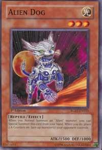 Alien Dog - Raging Battle YuGiOh trading card