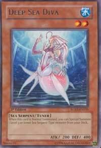 Deep Sea Diva - Raging Battle YuGiOh trading card