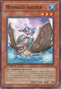 Mermaid Archer - Raging Battle (RGBT) #RGBT-EN036 - Common / Short Print YuGiOh Trading Card