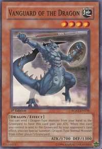 Vanguard of the Dragon - Raging Battle YuGiOh trading card