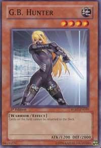 G.B. Hunter - Raging Battle YuGiOh trading card
