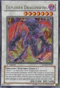 Exploder Dragonwing - Raging Battle (RGBT) #RGBT-EN040 - Ultra Rare YuGiOh Trading Card