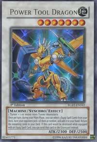 Power Tool Dragon - Raging Battle YuGiOh trading card