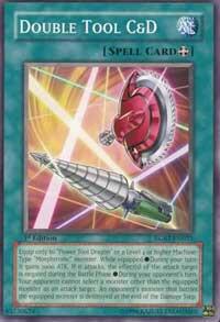 Double Tool C&D trading card from Raging Battle Double Tool C&D - Raging Battle YuGiOh trading card
