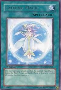 Calming Magic trading card from Raging Battle Calming Magic - Raging Battle YuGiOh trading card