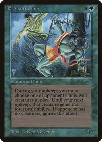 Erhnam Djinn - Arabian Nights (ARN) #null - Rare Magic: The Gathering Trading Card