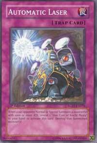 Automatic Laser trading card from Raging Battle Automatic Laser - Raging Battle YuGiOh trading card