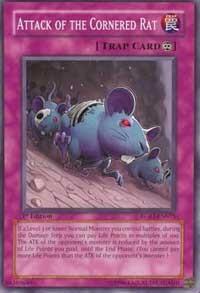Attack of the Cornered Rat - Raging Battle (RGBT) #RGBT-EN075 - Common / Short Print YuGiOh Trading Card