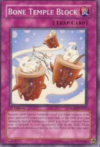 Bone Temple Block - Raging Battle YuGiOh trading card