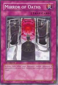 Mirror of Oaths trading card from Raging Battle Mirror of Oaths - Raging Battle YuGiOh trading card