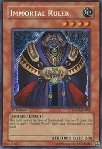 Immortal Ruler - Raging Battle (RGBT) #RGBT-EN082 - Secret Rare YuGiOh Trading Card