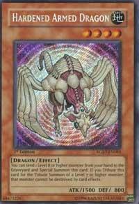 Hardened Armed Dragon - Raging Battle (RGBT) #RGBT-EN083 - Secret Rare YuGiOh Trading Card