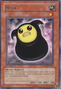 Moja trading card from Raging Battle Moja - Raging Battle YuGiOh trading card