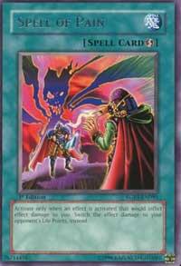 Spell of Pain trading card from Raging Battle Spell of Pain - Raging Battle YuGiOh trading card