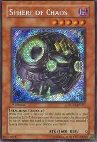 Sphere of Chaos - Raging Battle YuGiOh trading card