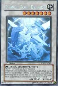 Power Tool Dragon (Ghost Rare) - Raging Battle (RGBT) #RGBT-EN042 - Ghost Rare YuGiOh Trading Card