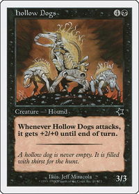 Hollow Dogs - Starter 1999 (S99) #81 - Common Magic: The Gathering Trading Card