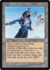 Island of Wak-Wak - Arabian Nights (ARN) #null - Rare Magic: The Gathering Trading Card