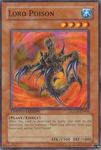 Lord Poison - Gold Series 2009 (GLD2) #GLD2-EN004 - Common / Short Print YuGiOh Trading Card