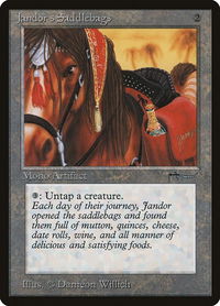 Jandor's Saddlebags - Arabian Nights (ARN) #null - Rare Magic: The Gathering Trading Card