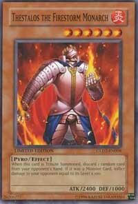 Thestalos the Firestorm Monarch - Gold Series 2009 (GLD2) #GLD2-EN008 - Common / Short Print YuGiOh Trading Card