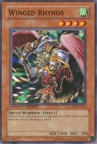 Winged Rhynos - Gold Series 2009 (GLD2) #GLD2-EN015 - Common / Short Print YuGiOh Trading Card