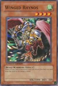 Winged Rhynos - Gold Series 2009 YuGiOh trading card