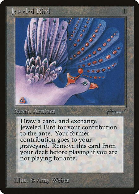 Jeweled Bird - Arabian Nights Magic: The Gathering trading card