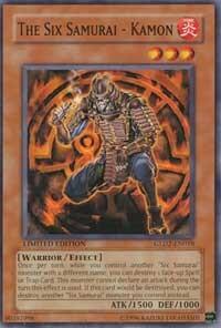 The Six Samurai - Kamon - Gold Series 2009 (GLD2) #GLD2-EN018 - Common / Short Print YuGiOh Trading Card