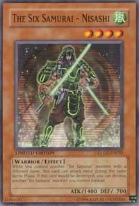 The Six Samurai - Nisashi - Gold Series 2009 (GLD2) #GLD2-EN020 - Common / Short Print YuGiOh Trading Card