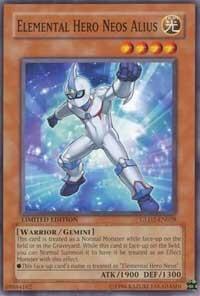 Elemental Hero Neos Alius - Gold Series 2009 (GLD2) #GLD2-EN028 - Common / Short Print YuGiOh Trading Card