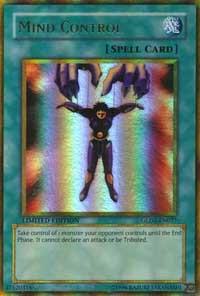 Mind Control trading card from Gold Series 2009 Mind Control - Gold Series 2009 YuGiOh trading card