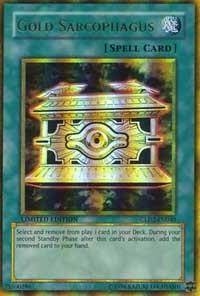 Gold Sarcophagus - Gold Series 2009 (GLD2) #GLD2-EN040 - Gold Rare YuGiOh Trading Card