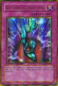 Bottomless Trap Hole - Gold Series 2009 YuGiOh trading card