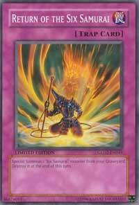 Return of the Six Samurai - Gold Series 2009 (GLD2) #GLD2-EN049 - Common / Short Print YuGiOh Trading Card