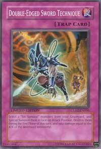 Double-Edged Sword Technique - Gold Series 2009 (GLD2) #GLD2-EN050 - Common / Short Print YuGiOh Trading Card