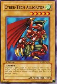 Cyber-Tech Alligator - 5D's Starter Deck 2009 (5DS2) #5DS2-EN003 - Common / Short Print YuGiOh Trading Card