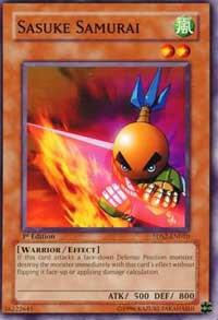 Sasuke Samurai trading card from 5D's Starter Deck 2009 Sasuke Samurai - 5D's Starter Deck 2009 YuGiOh trading card