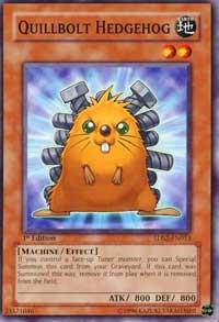 Quillbolt Hedgehog - 5D's Starter Deck 2009 YuGiOh trading card
