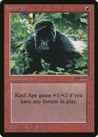 Kird Ape - Arabian Nights (ARN) #null - Common Magic: The Gathering Trading Card