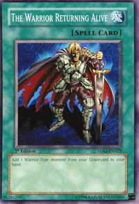 The Warrior Returning Alive - 5D's Starter Deck 2009 (5DS2) #5DS2-EN025 - Common / Short Print YuGiOh Trading Card