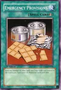 Emergency Provisions - 5D's Starter Deck 2009 YuGiOh trading card
