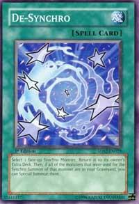 De-Synchro - 5D's Starter Deck 2009 YuGiOh trading card