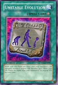 Unstable Evolution - 5D's Starter Deck 2009 YuGiOh trading card